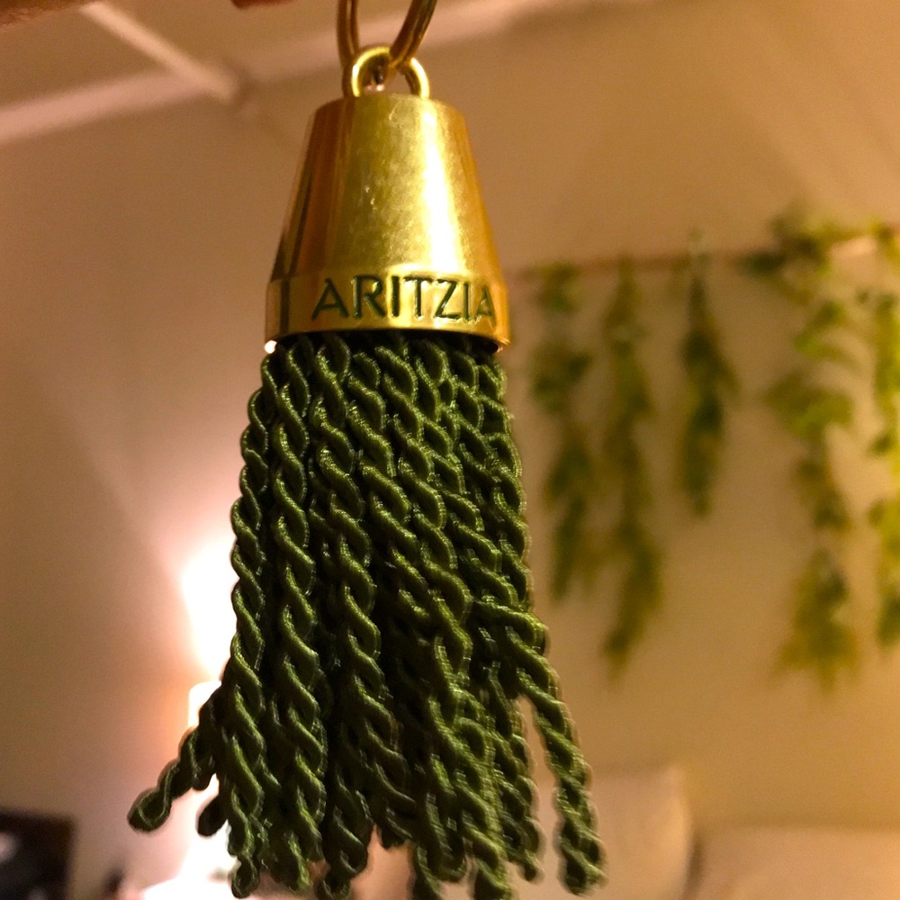Aritzia Tassle Key chain